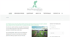 Desktop Screenshot of muttropolitan.co.uk