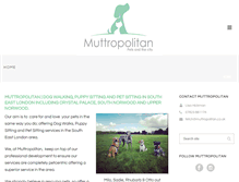 Tablet Screenshot of muttropolitan.co.uk
